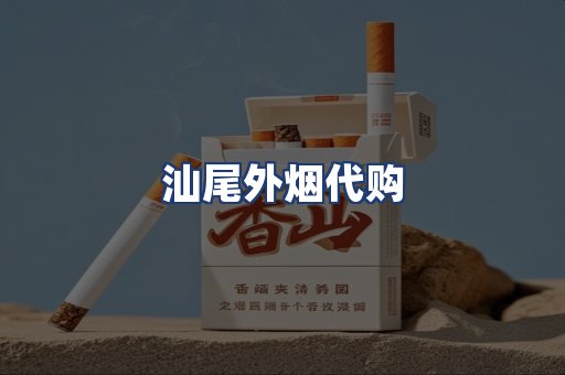 汕尾外烟代购